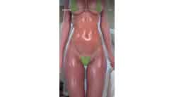 Autumren nude video Oiled Tease Sexy Bikini 298