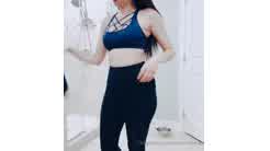 Cincinbear Nude video Bathroom Strip 157