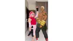 Cosvickye nude video sakura cosplay