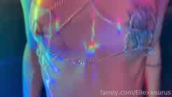 Ellexxaurus onlyfans video Oiled Tits Play Fansly 202