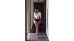Heirunrun6 nude video sexy walk