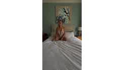 Jaylie Tori Naked video Strip Tease On Bed Ppv