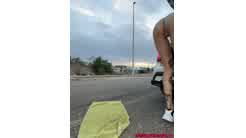 Sally Dinosaur Nude Public Masturbation OnlyFans Video Leaked